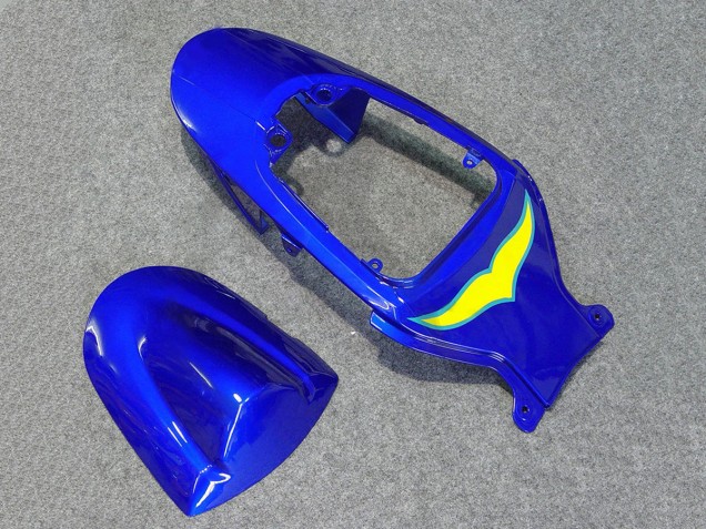 Preisgünstige Suzuki GSXR 600/750 Motorrad Verkleidung 2006-2007 - Weiss Blau Gelb Corona Alstare