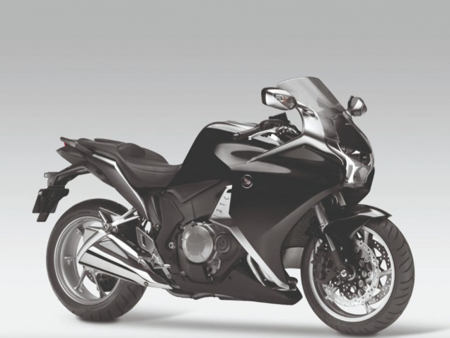 Preisgünstige Honda VFR 1200 Motorrad Verkleidung 2010-2014 - Glanzendes Schwarz