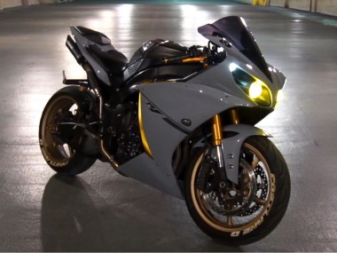 Preisgünstige Yamaha YZF R1 Motorrad Verkleidung 2007-2008 - Nardo Grau