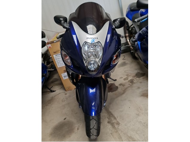 Preisgünstige Suzuki GSXR 1300 Hayabusa Motorrad Verkleidung 1996-2007 - Blau Weiss