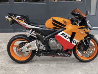 Preisgünstige Honda CBR600RR Motorrad Verkleidung 2005-2006 - Schwarz Orange Weiss Rot Repsol