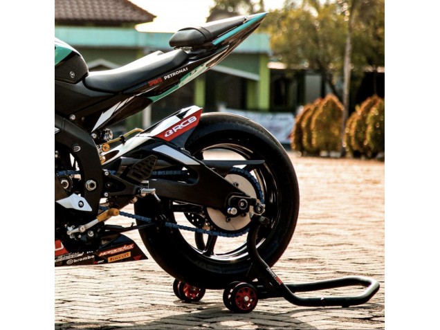 Preisgünstige Yamaha YZF R6 Motorrad Verkleidung 2008-2016 - Hellgrun Weiss Schwarz Petronas
