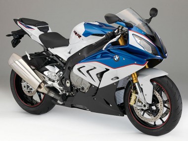 Preisgünstige BMW S1000RR Motorrad Verkleidung 2015-2016 - Weiss Blau