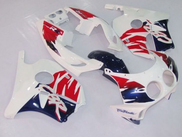 Preisgünstige Honda CBR 250 RR MC19 1988-1989 Verkleidungen - Rot und Blau Preisgünstige Honda CBR 250 RR MC19 1988-1989 Verkleidungen - Rot und Blau