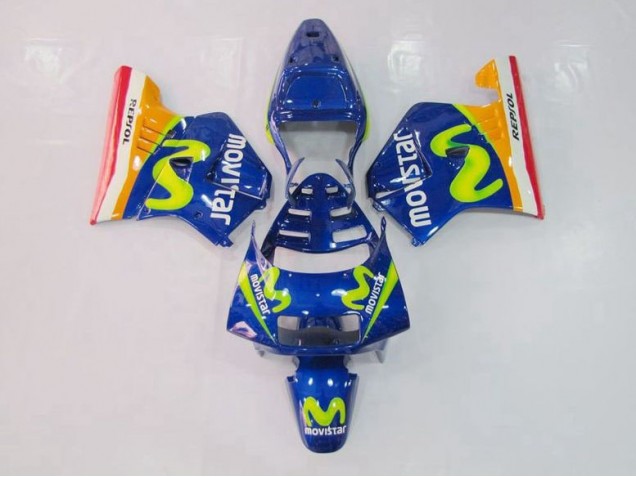 Preisgünstige Honda NSR 250 MC28 P4 94-96 Verkleidungen - Blau Grün