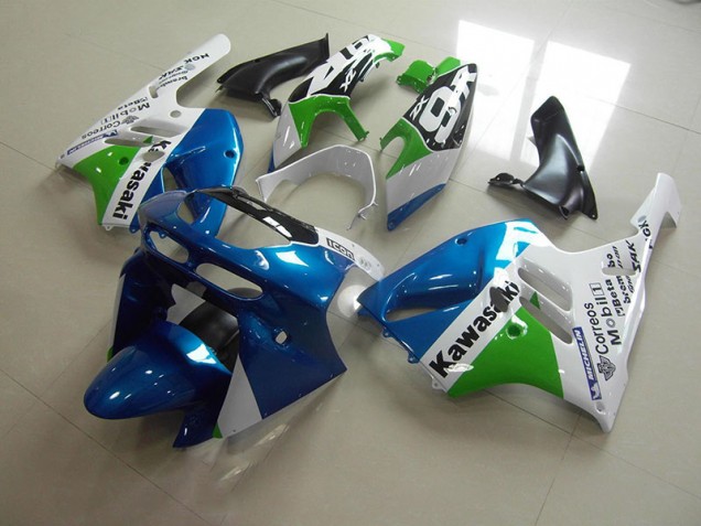 Preisgünstige Kawasaki ZX9R 94-97 Verkleidungen - Hell blau Weiß Preisgünstige Kawasaki ZX9R 94-97 Verkleidungen - Hell blau Weiß