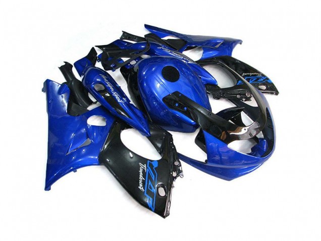 Preisgünstige Yamaha YZF 600 R Thundercat 94-07 Verkleidungen - Blau Schwarz Preisgünstige Yamaha YZF 600 R Thundercat 94-07 Verkleidungen - Blau Schwarz