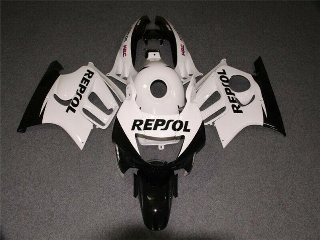 Preisgünstige Honda CBR 600 F3 95-98 Verkleidungen - Weiß Schwarz Repsol