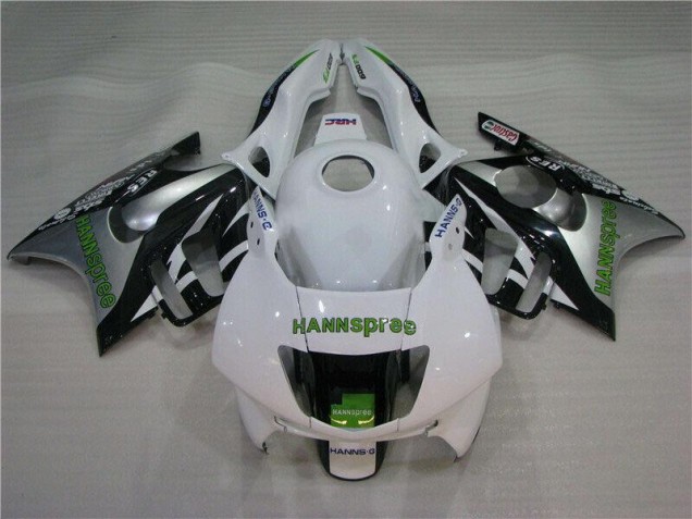 Preisgünstige Honda CBR 600 F3 95-98 Verkleidungen - Weiß Grün Hannspree