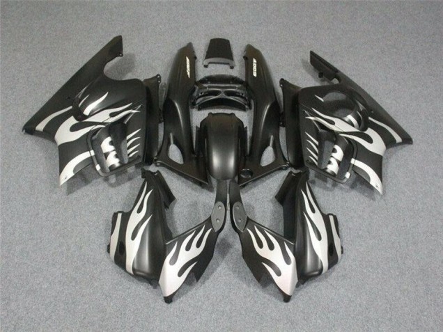 Preisgünstige Honda CBR 600 F3 95-98 Verkleidungen - Schwarze Weiße Flamme