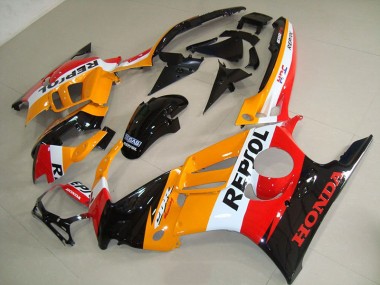 Preisgünstige Honda CBR 600 F3 95-98 Verkleidungen - Orange Schwarz Repsol