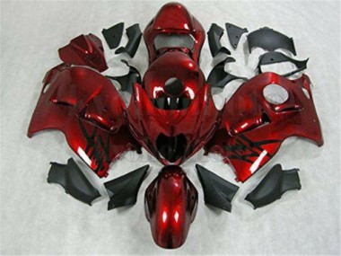 Preisgünstige Suzuki GSXR 1300 Hayabusa 96-07 Verkleidungen - Rot Schwarz