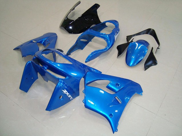 Preisgünstige Kawasaki ZX9R 98-99 Verkleidungen - Blau Schwarz Preisgünstige Kawasaki ZX9R 98-99 Verkleidungen - Blau Schwarz