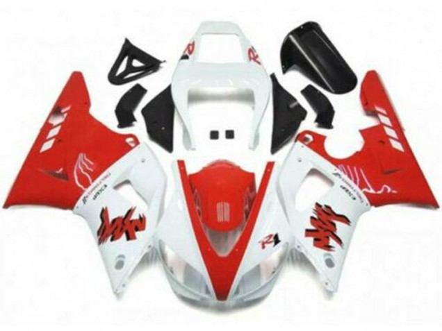 Preisgünstige Yamaha R1 98-99 Verkleidungen - Rot Weiß Preisgünstige Yamaha R1 98-99 Verkleidungen - Rot Weiß