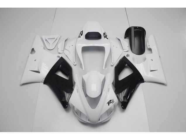 Preisgünstige Yamaha R1 98-99 Verkleidungen - Perl Weiß Schwarz Preisgünstige Yamaha R1 98-99 Verkleidungen - Perl Weiß Schwarz