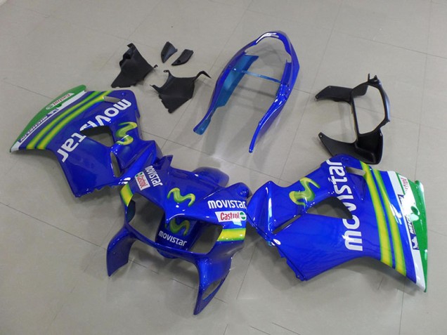 Preisgünstige Honda VFR 800 98-01 Verkleidungen - Movistar Preisgünstige Honda VFR 800 98-01 Verkleidungen - Movistar