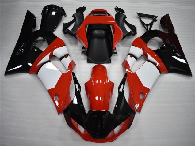 Preisgünstige Yamaha R6 98-02 Verkleidungen - Schwarz Weiß Preisgünstige Yamaha R6 98-02 Verkleidungen - Schwarz Weiß