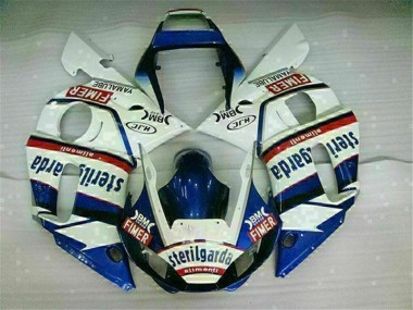 Preisgünstige Yamaha R6 98-02 Vollverkleidung - Blau Weiß