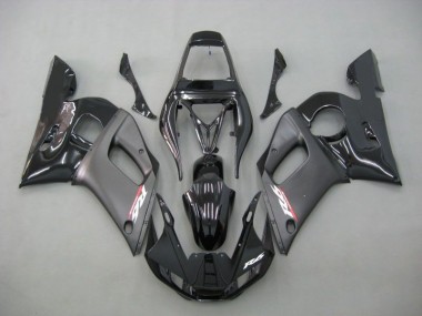 Preisgünstige Yamaha R6 98-02 Verkleidungen - Kontrast Schwarz