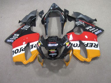 Preisgünstige Honda CBR 600 F4 99-00 Verkleidungen - Rot Schwarz Repsol