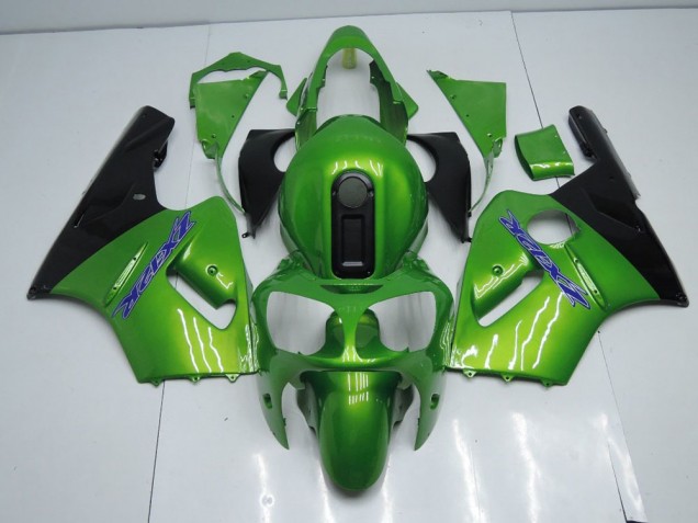 Preisgünstige Kawasaki ZX12R 00-01 Verkleidungen - Grün und Schwarz Preisgünstige Kawasaki ZX12R 00-01 Verkleidungen - Grün und Schwarz