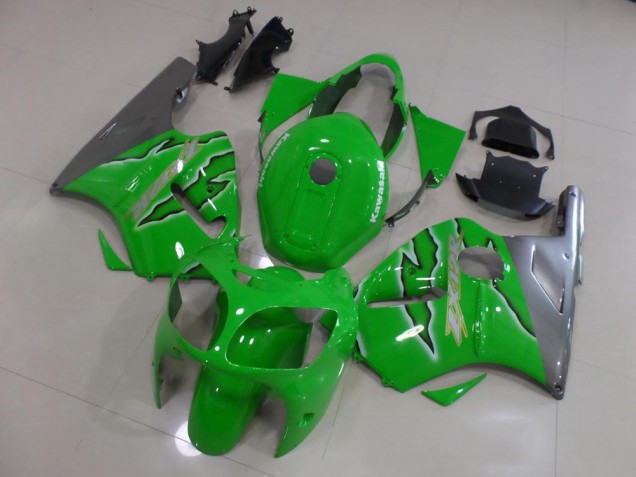 Preisgünstige Kawasaki ZX12R 00-01 Verkleidungen - Grüne Flamme Preisgünstige Kawasaki ZX12R 00-01 Verkleidungen - Grüne Flamme