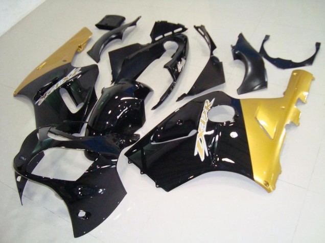 Preisgünstige Kawasaki ZX12R 00-01 Verkleidungen - Schwarz Gold Preisgünstige Kawasaki ZX12R 00-01 Verkleidungen - Schwarz Gold