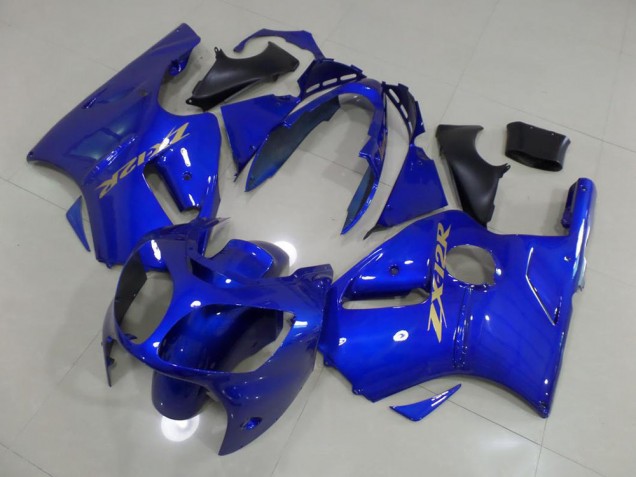 Preisgünstige Kawasaki ZX12R 00-01 Verkleidungen - Blau mit goldenem Aufkleber Preisgünstige Kawasaki ZX12R 00-01 Verkleidungen - Blau mit goldenem Aufkleber
