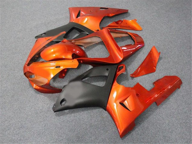 Preisgünstige Yamaha R1 00-01 Verkleidungen - Orange Schwarz Preisgünstige Yamaha R1 00-01 Verkleidungen - Orange Schwarz