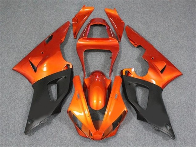 Preisgünstige Yamaha R1 00-01 Verkleidungen - Orange Schwarz Preisgünstige Yamaha R1 00-01 Verkleidungen - Orange Schwarz