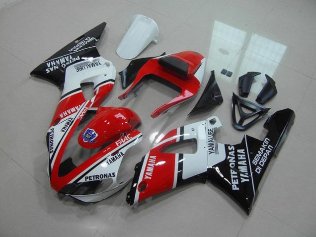 Preisgünstige Yamaha R1 00-01 Verkleidungen - Rot Weiß Yamalube Preisgünstige Yamaha R1 00-01 Verkleidungen - Rot Weiß Yamalube