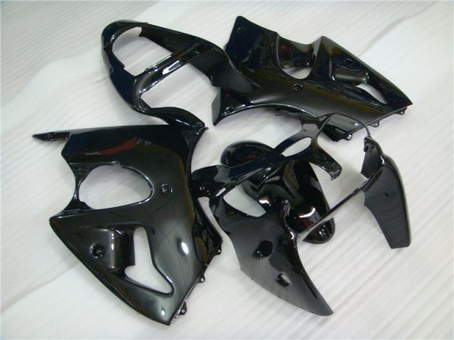 Preisgünstige Kawasaki ZX6R 00-02 Verkleidungen - Glänzend Schwarz Preisgünstige Kawasaki ZX6R 00-02 Verkleidungen - Glänzend Schwarz