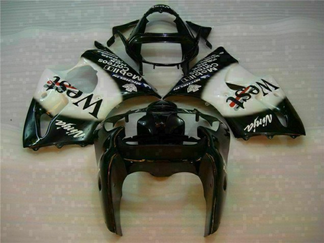 Preisgünstige Kawasaki ZX6R 00-02 Verkleidungen - Schwarzer West Ninja Preisgünstige Kawasaki ZX6R 00-02 Verkleidungen - Schwarzer West Ninja