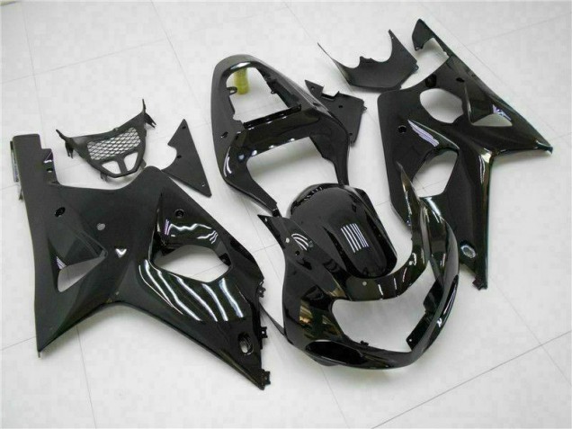 Preisgünstige Suzuki GSXR 1000 K1 00-02 Verkleidungen - Glänzend Schwarz Preisgünstige Suzuki GSXR 1000 K1 00-02 Verkleidungen - Glänzend Schwarz