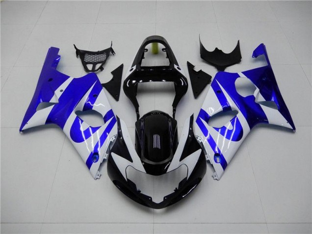 Preisgünstige Suzuki GSXR 1000 K1 00-02 Verkleidungen - Blau Weiß Preisgünstige Suzuki GSXR 1000 K1 00-02 Verkleidungen - Blau Weiß