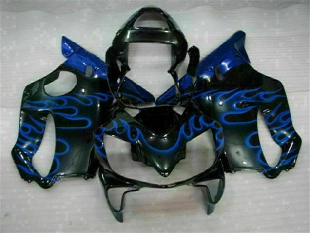 Preisgünstige Honda CBR 600 F4i 01-03 Verkleidungen - Blau Flammen Preisgünstige Honda CBR 600 F4i 01-03 Verkleidungen - Blau Flammen
