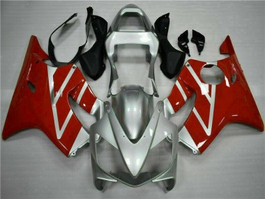 Preisgünstige Honda CBR 600 F4i 01-03 Vollverkleidung - Rot Silber
