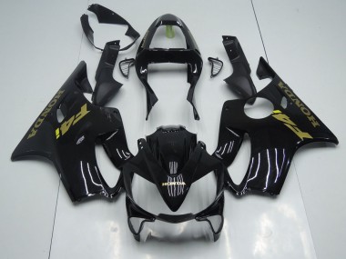 Preisgünstige Honda CBR 600 F4i 01-03 Verkleidungen - Schwarz Gold