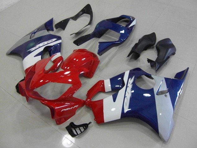 Preisgünstige Honda CBR 600 F4i 01-03 Verkleidungen - Rot Blau Silber Preisgünstige Honda CBR 600 F4i 01-03 Verkleidungen - Rot Blau Silber