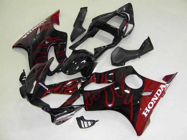 Preisgünstige Honda CBR 600 F4i 01-03 Verkleidung - Rot Flamme
