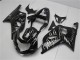 Preisgünstige Suzuki GSXR 600 / 750 K1 K2 K3 01-03 Verkleidungen - Schwarze Weiße Flamme Preisgünstige Suzuki GSXR 600 / 750 K1 K2 K3 01-03 Verkleidungen - Schwarze Weiße Flamme