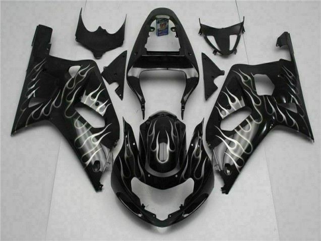 Preisgünstige Suzuki GSXR 600 / 750 K1 K2 K3 01-03 Verkleidungen - Schwarz Preisgünstige Suzuki GSXR 600 / 750 K1 K2 K3 01-03 Verkleidungen - Schwarz