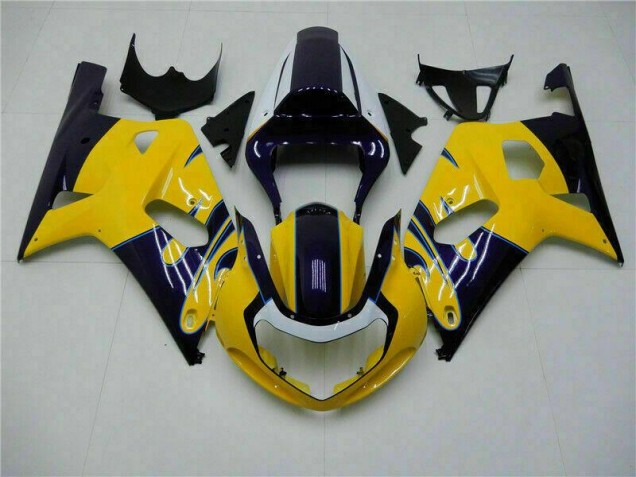 Preisgünstige Suzuki GSXR 600 / 750 K1 K2 K3 01-03 Vollverkleidung - Gelb Preisgünstige Suzuki GSXR 600 / 750 K1 K2 K3 01-03 Vollverkleidung - Gelb