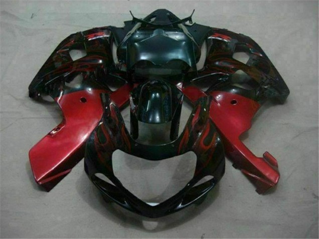 Preisgünstige Suzuki GSXR 600 / 750 K1 K2 K3 01-03 Verkleidungen - Schwarz Rot Preisgünstige Suzuki GSXR 600 / 750 K1 K2 K3 01-03 Verkleidungen - Schwarz Rot