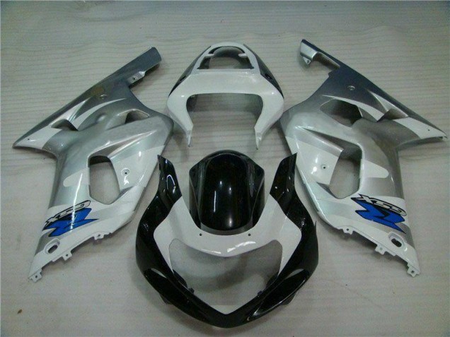 Preisgünstige Suzuki GSXR 600 / 750 K1 K2 K3 01-03 Verkleidung - Silber Schwarz Preisgünstige Suzuki GSXR 600 / 750 K1 K2 K3 01-03 Verkleidung - Silber Schwarz