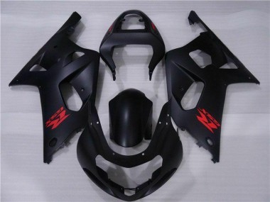Preisgünstige Suzuki GSXR 600 / 750 K1 K2 K3 01-03 Vollverkleidung - Schwarz