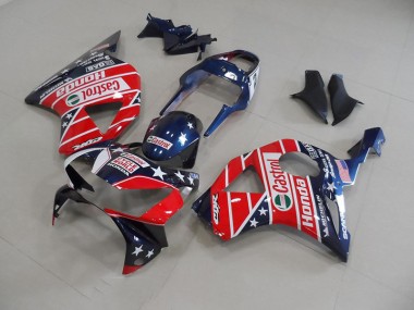 Preisgünstige Honda CBR 900 RR 954 02-03 Verkleidungen - Dunkel blau Star