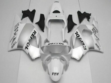 Preisgünstige Honda CBR 900 RR 954RR 02-03 Verkleidungen - Weiß Silber Schwarz Repsol
