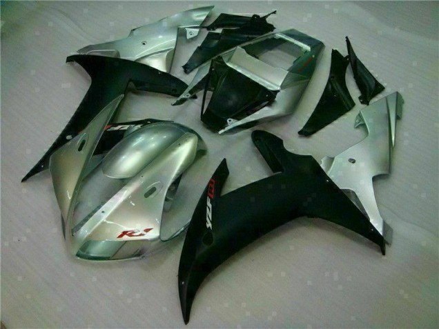 Preisgünstige Yamaha R1 02-03 Verkleidungen - Silber Schwarz Preisgünstige Yamaha R1 02-03 Verkleidungen - Silber Schwarz