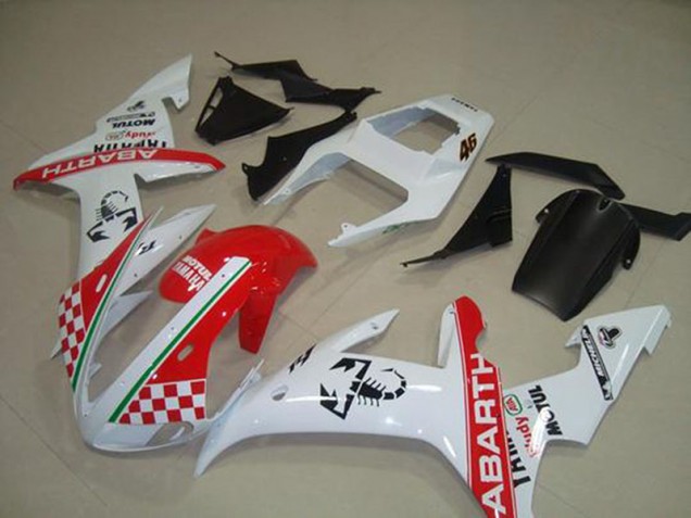 Preisgünstige Yamaha R1 02-03 Verkleidungen - Rot Weiß Flag Preisgünstige Yamaha R1 02-03 Verkleidungen - Rot Weiß Flag